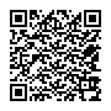 Codice QR per il numero di telefono +12543934893