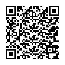 QR-code voor telefoonnummer +12543934914