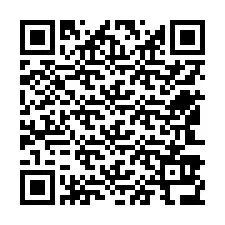 QR-code voor telefoonnummer +12543936956