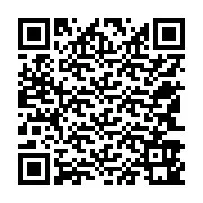 Código QR para número de telefone +12543941974