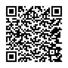 Código QR para número de teléfono +12543957389