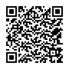 Código QR para número de telefone +12543959453