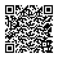 QR-code voor telefoonnummer +12543967996