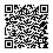 QR kód a telefonszámhoz +12543984363