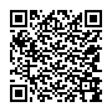 Codice QR per il numero di telefono +12543984364