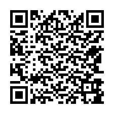 Codice QR per il numero di telefono +12543985192