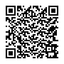 Código QR para número de teléfono +12543991916