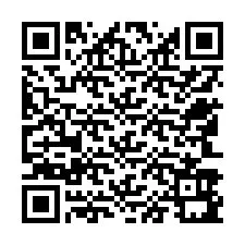 Código QR para número de teléfono +12543991918