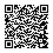 QR-Code für Telefonnummer +12544052504