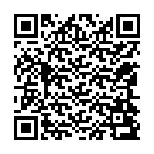 QR-Code für Telefonnummer +12544093549