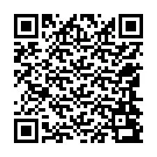 QR-code voor telefoonnummer +12544093558