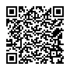 Kode QR untuk nomor Telepon +12544124657