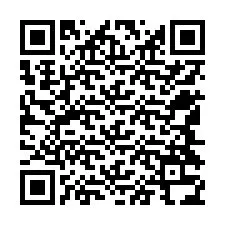 Código QR para número de telefone +12544334660