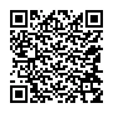 QR-Code für Telefonnummer +12544354784