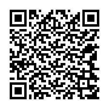 Codice QR per il numero di telefono +12544357020