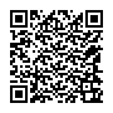 QR Code pour le numéro de téléphone +12544362141