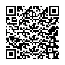 QR-code voor telefoonnummer +12544364075