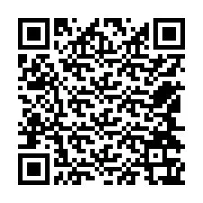 Kode QR untuk nomor Telepon +12544367767