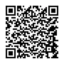 QR-код для номера телефона +12544454158