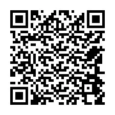 Código QR para número de teléfono +12544458317