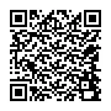 Kode QR untuk nomor Telepon +12544490589