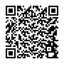 QR-Code für Telefonnummer +12544490595