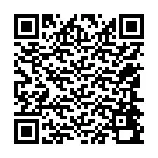 Código QR para número de telefone +12544490959