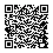 QR-Code für Telefonnummer +12544490966