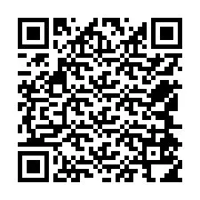 Código QR para número de telefone +12544514833