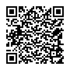 QR Code pour le numéro de téléphone +12544515813