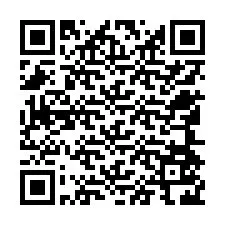 QR-code voor telefoonnummer +12544526308