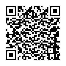 QR-код для номера телефона +12544665998