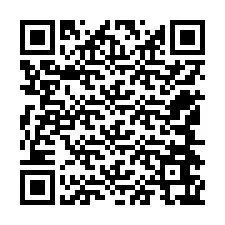 QR Code สำหรับหมายเลขโทรศัพท์ +12544667335