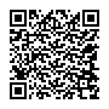 Código QR para número de telefone +12544778318