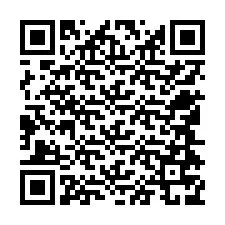 QR-code voor telefoonnummer +12544779178