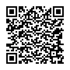 Código QR para número de teléfono +12544779188