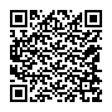 QR-code voor telefoonnummer +12544779191