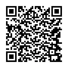 QR-код для номера телефона +12544791235