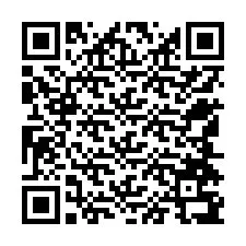 Código QR para número de teléfono +12544797790