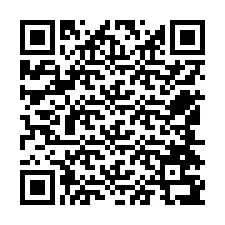 Código QR para número de telefone +12544797793