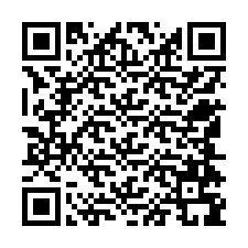 Código QR para número de teléfono +12544799594