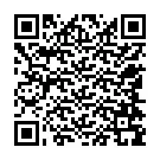 QR-код для номера телефона +12544799598