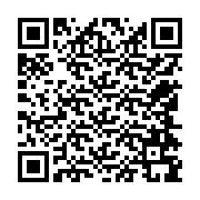 QR-Code für Telefonnummer +12544799599