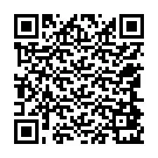 Kode QR untuk nomor Telepon +12544821118