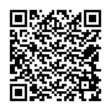 QR код за телефонен номер +12544824427