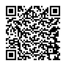 QR Code pour le numéro de téléphone +12544824428