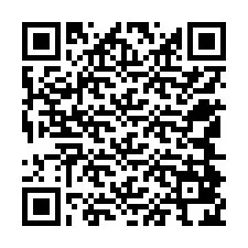 QR-code voor telefoonnummer +12544824430