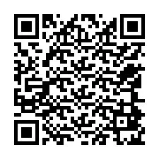 QR-code voor telefoonnummer +12544825009