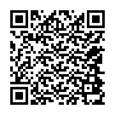 Código QR para número de telefone +12544835079