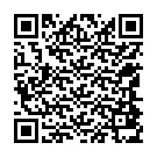 Código QR para número de telefone +12544835150